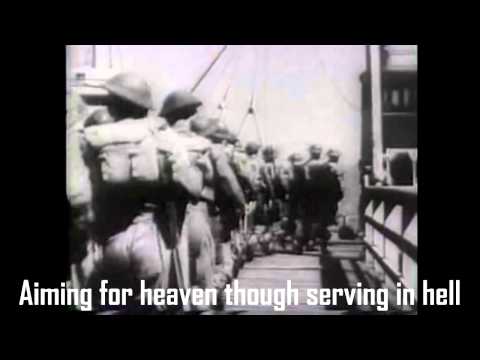 Sabaton - Primo Victoria with Lyrics (D-Day 1944 footage)