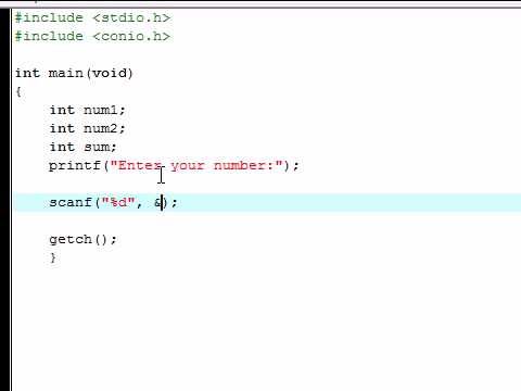 C Programming Tutorial 2 Intro to Variables