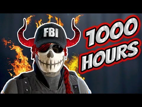 What 1000 HOURS of ASH Experience Looks Like - Rainbow Six Siege