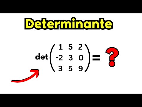 3x3 Determinante berechnen - Beispiel: Determinante einer Matrix bestimmen