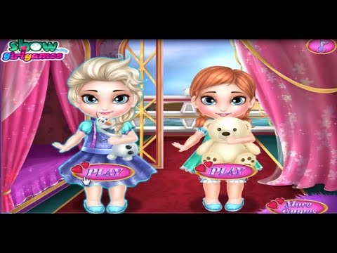 Frozen Disney Princess - Baby Doctor Check Up Games - Sick Elsa & Anna free kids games