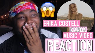 Erika Costell - Karma (Official Music Video) | REACTION