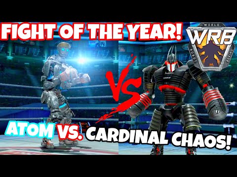 Real Steel WRB - Cardinal Chaos VS. Atom! (Completion Rush Mode)