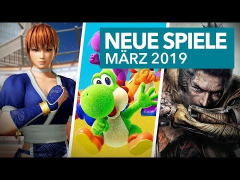 Neue Spiele für PS4, Xbox & Switch im März