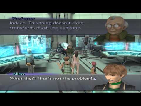 Xenosaga III HD Cutscene 147 - Repairing KOS-MOS (Elsa) - JAPANESE - SWIMSUIT MODE