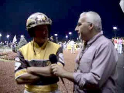 Ray Schnittker - Hambletonian 2008 Eliminations -- USTA Harness Racing