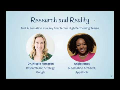 [webinar] "Test Automation as a Key Enabler for High-performing Teams"