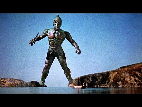 The Giant Statue Of Talos | Jason and the Argonauts LEGENDARY Scene