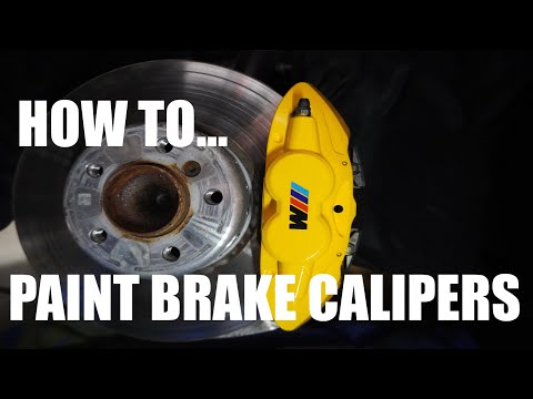 Easy Way How To Paint Brake Calipers BMW 440i