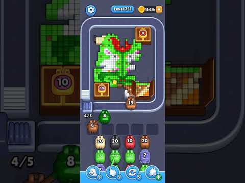 Pixel Flow Level 751 Walkthrough