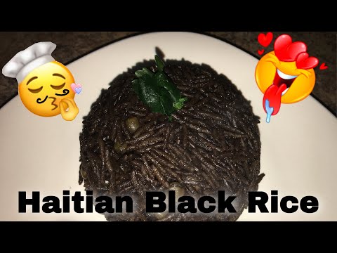 Haitian Black Rice (Diri Djon Djon)