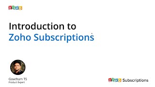 Zoho Subscriptions-video