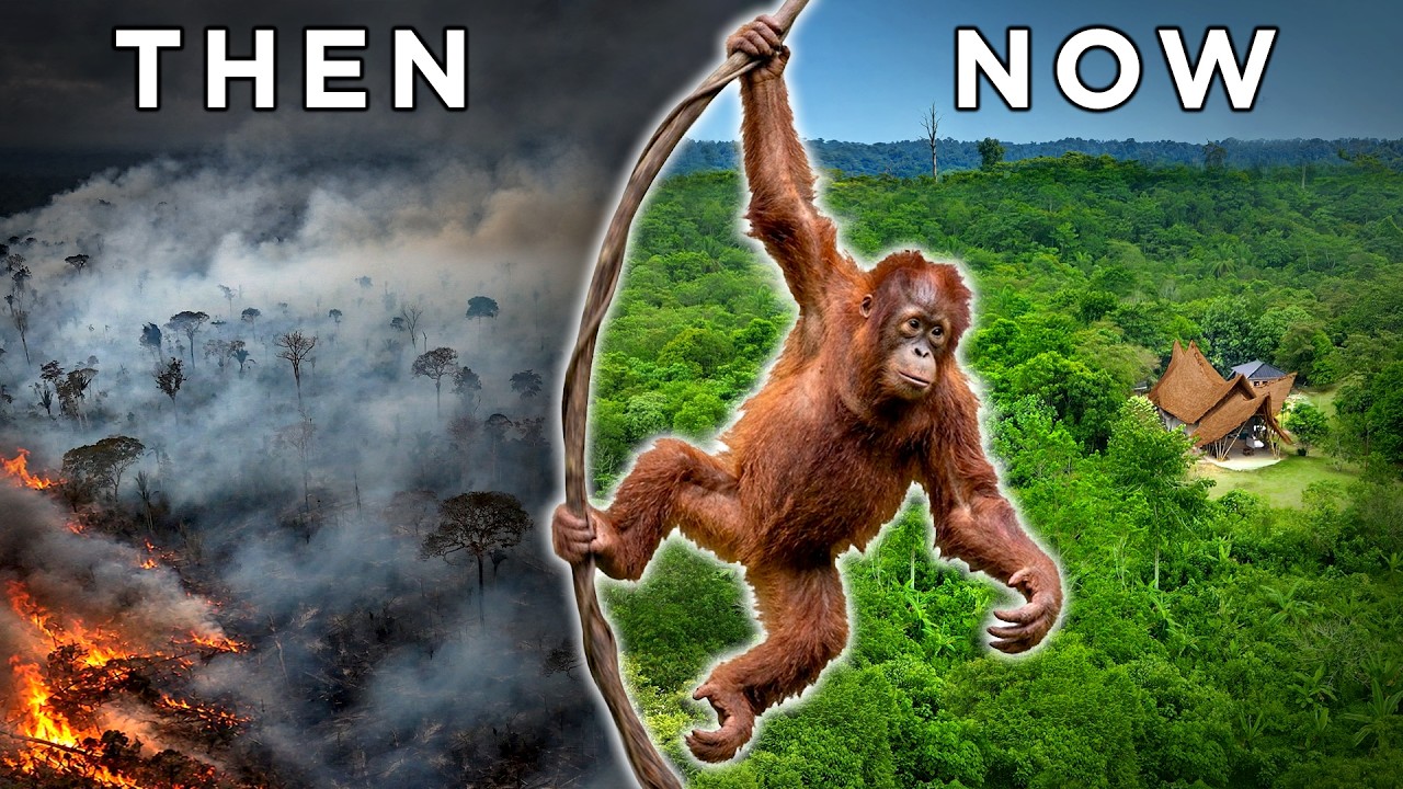 Inside Indonesia's Orangutan Food Forest