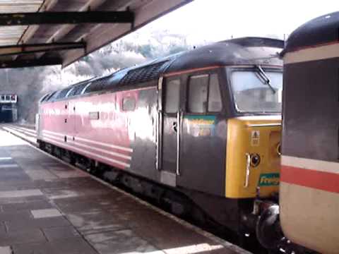 Class 47 number 47843 at Bangor  290105