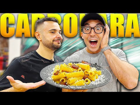 I'M TRYING CICCIOGAMER89'S FAMOUS CARBONARA! *Finally*