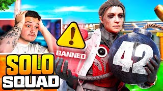 42 KILLS EN SOLO VS SQUAD = SHADOWBAN