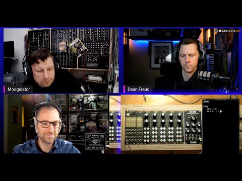 SequencerTalk 89 - Der Mann mit der Maschine Droid Eurorack Modul und Performance & Sinfonion