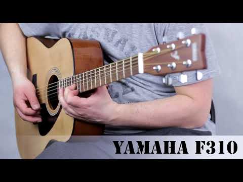 Yamaha f310 acoustic guitar demo soundcheck