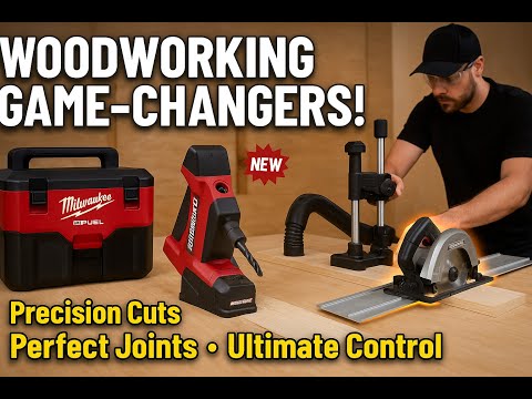 “Top 5 Must-Have Woodworking Tools of 2025 🔧 | Precision, Power & Pro Results!”