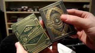 Theory 11 Unboxing : Green Monarchs & Nomad Playing Cards