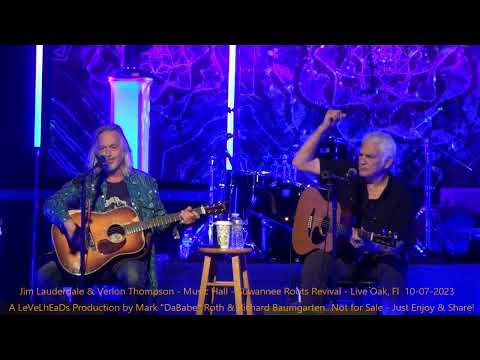 Jim Lauderdale & Verlon Thompson - Music Hall - Suwannee Roots Revival - Live Oak, Fl  10-07-2023