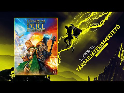 #430. A Gyűrűk Ura: Párbaj Középföldéért | Egyperces társasjátékismertető - Game-Obscura