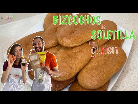 Bizcochos de Soletilla SIN Gluten.
