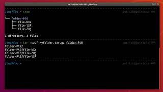 How to de/encrypt a tar.gz with gpg in Linux