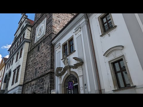 Klatovy - ranní procházka náměstím mesta Klatovy