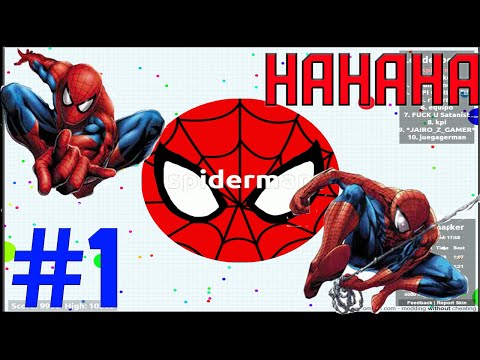 GamingWithWilber: Fun In Agar.io with SpiderMan #1
