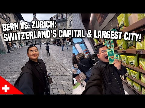 BERN VS. ZURICH: SWITZERLAND’S CAPITAL & LARGEST CITY! 🇨🇭| Ivan de Guzman