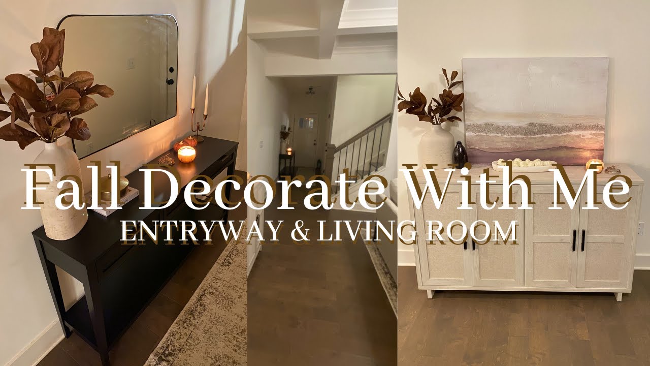 Home Update | Entryway Console Table & Living Room Storage | Fall Decor | Faith Love Life & Style