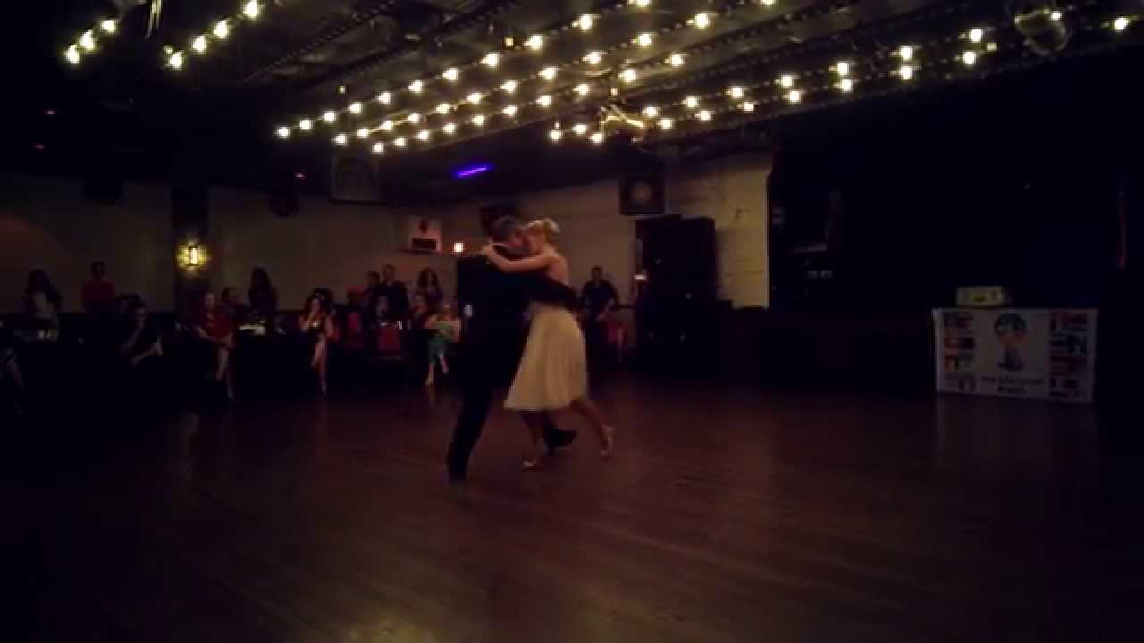 Jorge Torres & Maria Blanco dance at Tango Mio Milonga 6/24/2014 1/3
