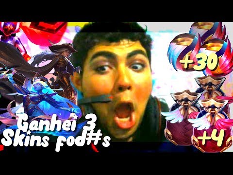 GANHEI SKINS ULTIMATE E LENDÁRIA. ABRINDO AS NOVAS ORBES NOITE E ALVORADA!