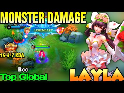 LAYLA BEST BUILD IN 2022 | TOP GLOBAL LAYLA Bєє - MOBILE LEGENDS