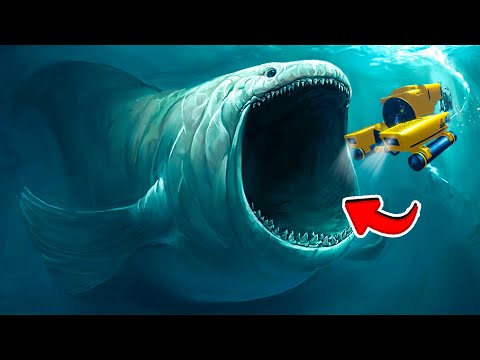 ДРЕВНИЙ МОНСТР ПРОБУДИЛСЯ! ПАПА МЕГАЛОДОНА в ГТА 5 МОДЫ! ОБЗОР МОДА В GTA 5! ВИДЕО MODS