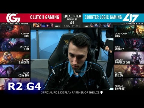 CLG vs CG - Game 4 | Round 2 S9 LCS Regional Qualifier for Worlds 2019 | CLG vs Clutch Gaming G4