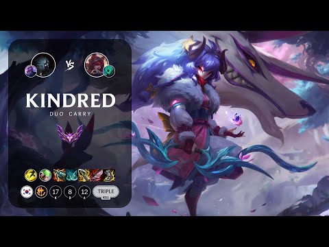 Kindred ADC vs Xayah - KR Master Patch 13.7