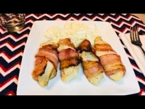 Low carb FISH FILLET WITH BACON WRAP recipe