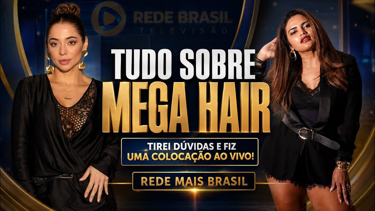 TUDO SOBRE MEGA HAIR: TIREI DÚVIDAS E FIZ UMA COLOCAÇÃO AO VIVO! 👑