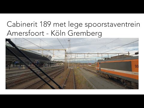 [4K] Cabinerit Amersfoort naar Köln Gremberg
