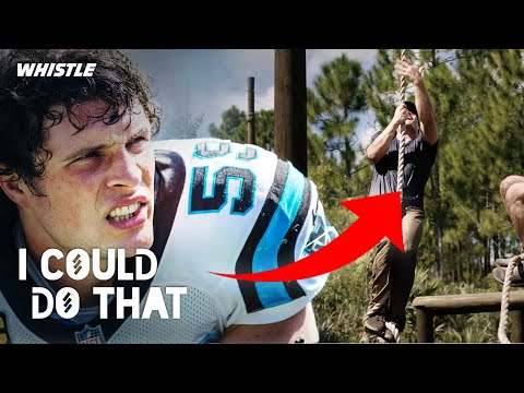 Football LEGEND Tries INSANE Military Obstacle Course! 💪 | ft. Luke Kuechly