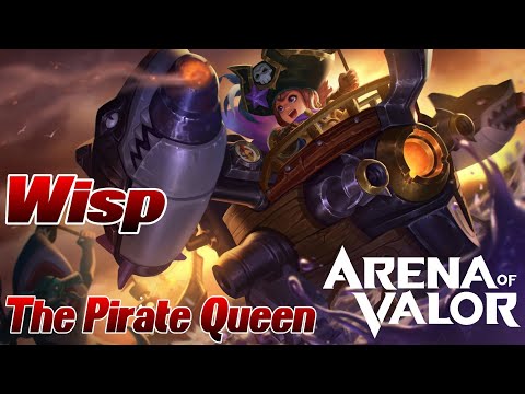 Wisp - The Pirate Queen! Vorstellung/Build/Arcana/Gameplay | Arena of Valor German Deutsch