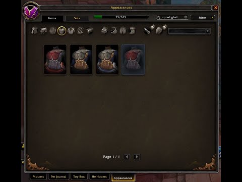 WoW BFA 8.3 Corrupted Gladiator's Chain Hauberk Bug