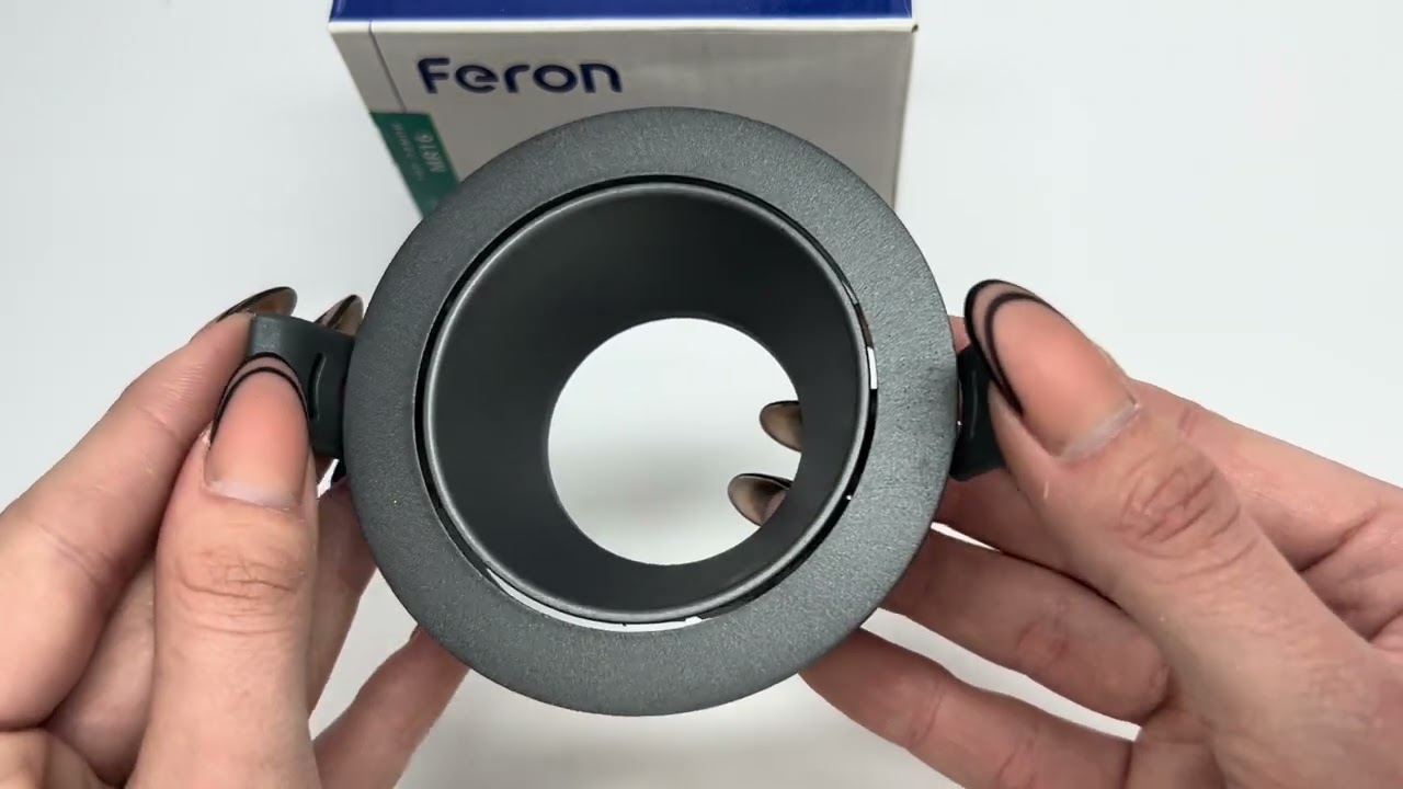 Встраиваемый точечный светильник FERON DL8300 MR-16 графит 40036