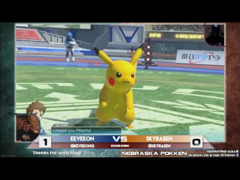 11 Eeveeon vs SkyRasen - Pokken at Underground - 7/18/17