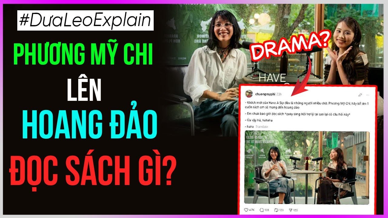 #DưaLeoExplain Phương Mỹ Chi lên hoang đảo đọc sách gì? [Dưa Leo DBTT]