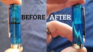 Deep Cleaning Your TWSBI Eco Fountain Pen's Cap │ Fountain Pen Maintenance