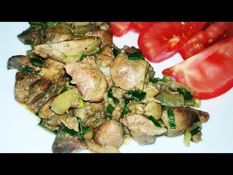 Как Вкусно Пожарить Печенку (Печень).Очень Вкусная Печенка. Very Tasty Liver