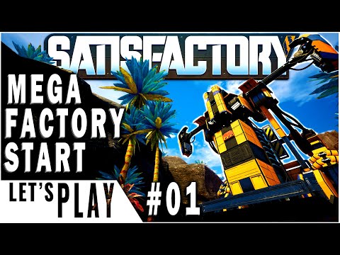 A NEW START For Update 4. Lets Play Satisfactory Ep 01.